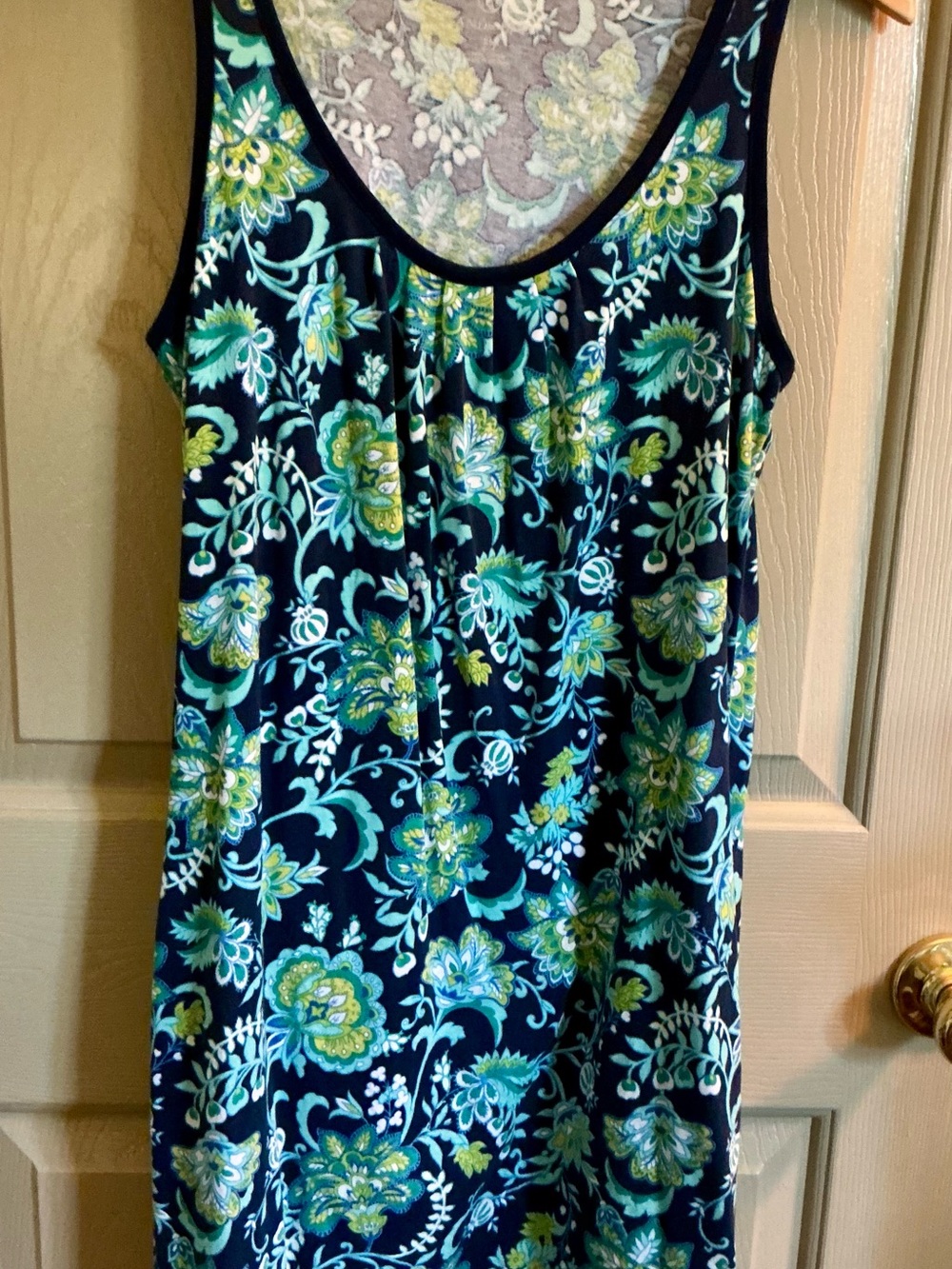 Lands End floral sleeveless dress size XS